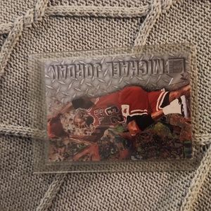 Michael Jordan fleer metal 96